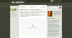 Desktop Screenshot of abtwittern.de